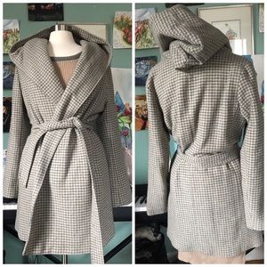 Warm Houndstooth Ralph Lauren Coat